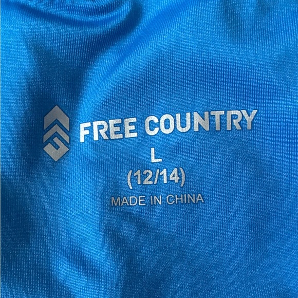 Free Country Women's Swim Shorts in Gray and Blue L - Picture 8 of 11
